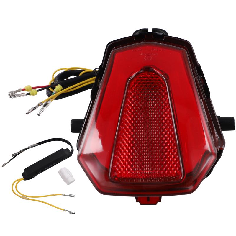 

Motorcycle Taillight Rear Brake Turn Signal Integrated Tail Light For Suzuki GSXR1000 GSXR1000R 2017-2026 красный