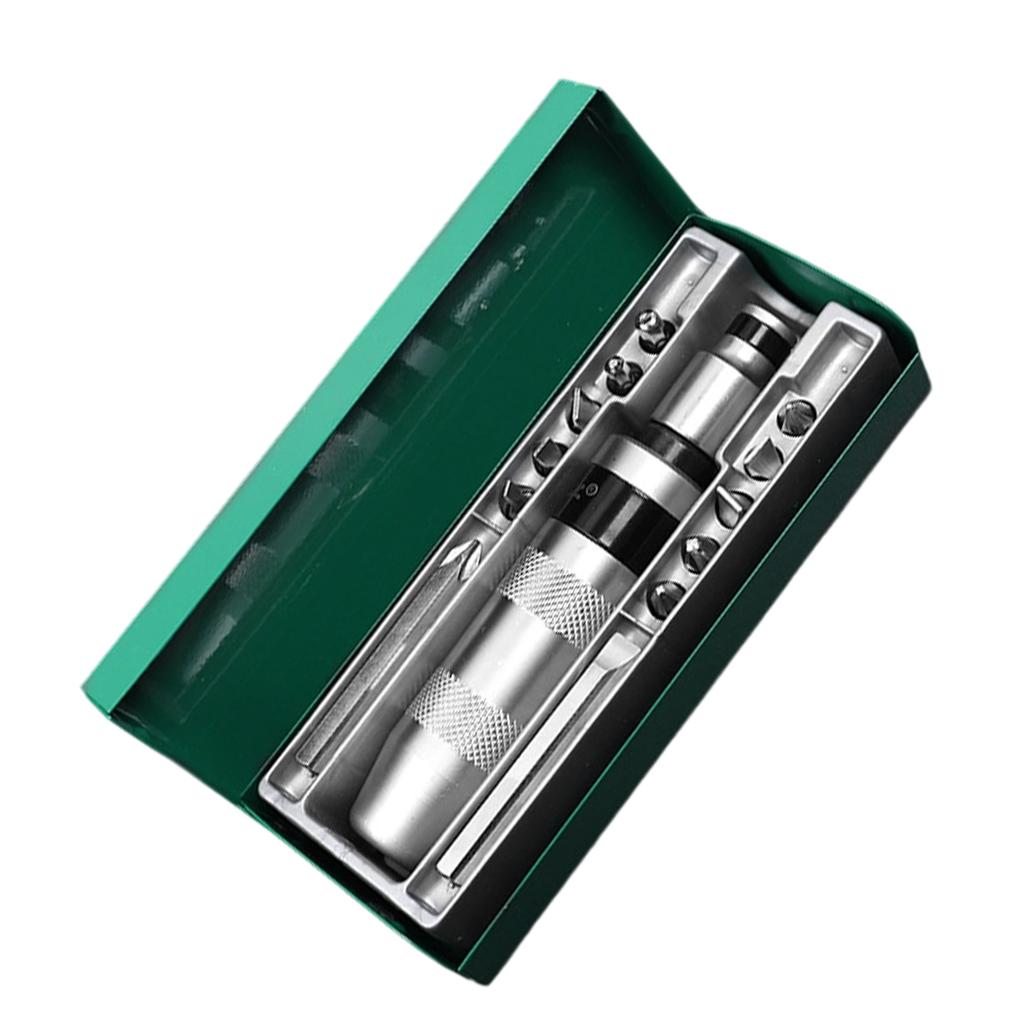 Impact Screwdriver Kit Detachable Head Reversible Direction For Auto Repair And DIY Steel Construction