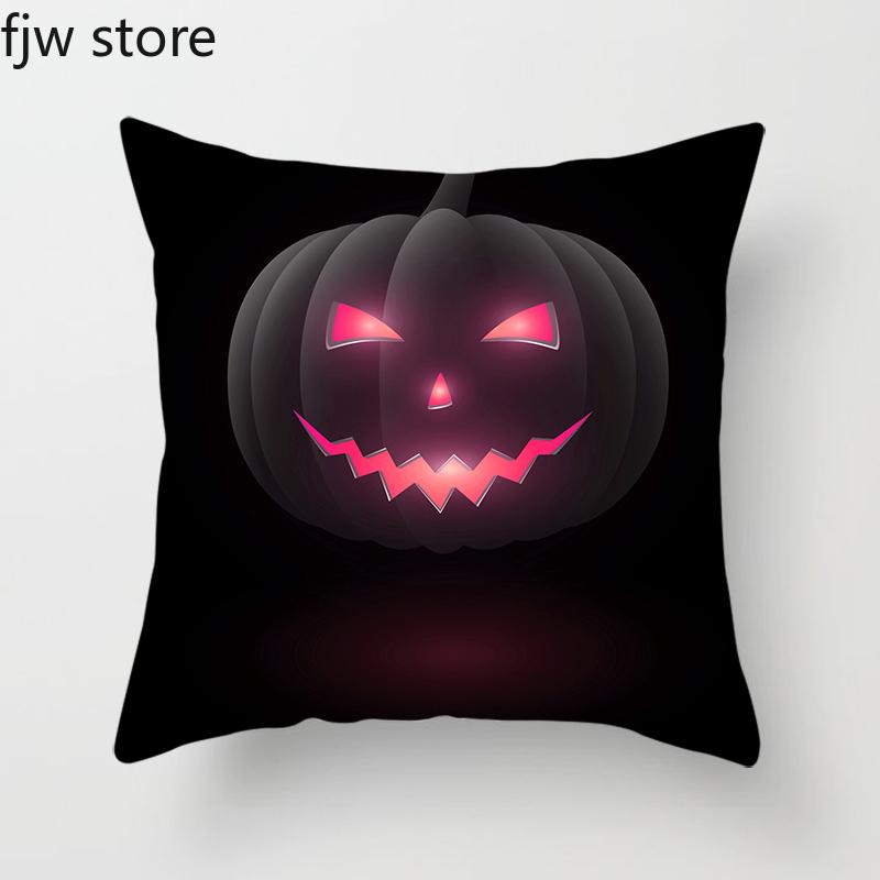 Halloween Decoration Pillowcase Pumpkin Ghost Face Party Holiday Gift Sofa Cushion Cover Bedroom Home