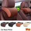 1Pcs PU Leather Headrest Cushion Memory Foam Seat Headrest Pad Car Neck Pillow  for Auto Interior