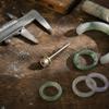 Concave Grinding Wheel for Glass and Jade Jewelry Making - Polishing and Shaping Tool