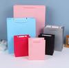 Single Color Gift Paper Bag for Festivals and Clothing Packaging