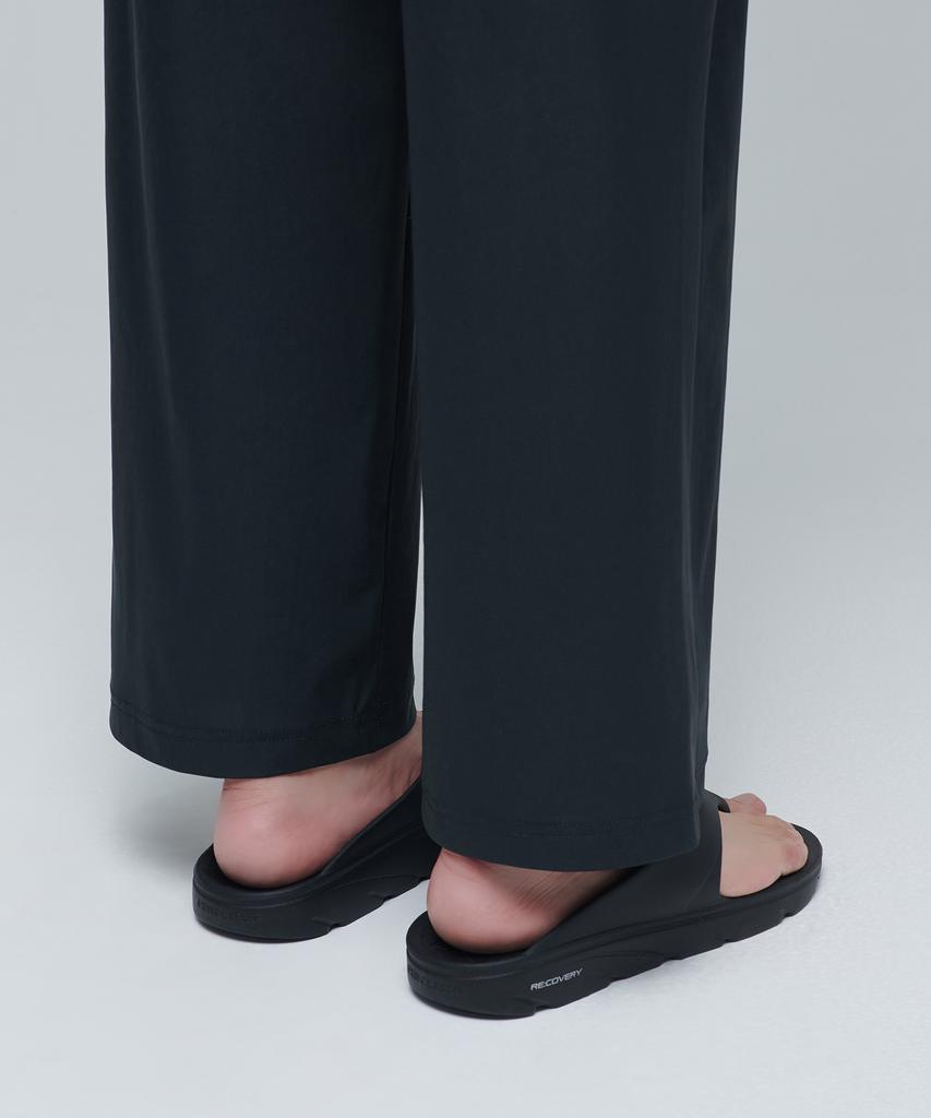 MUSINSA STANDARD [Cooltandard] Cooling Wide Elastic Waist Pants [Dark Gray]