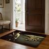 Floor Mat Soft Flannel Rug Non Slip Absorbent Mat for Bathroom Bedroom Home Decor Band K Katseye