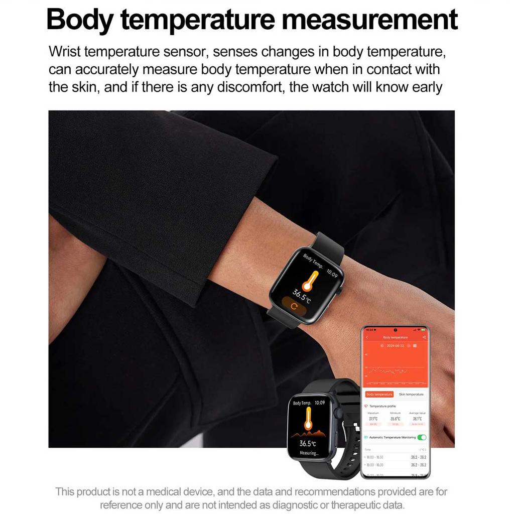 1.85-inch AMOLED Screen Smart Watch Women Bluetooth Call NFC Heart Rate Blood Pressure Blood oxygen Lady Sleep Smartwatches 2026