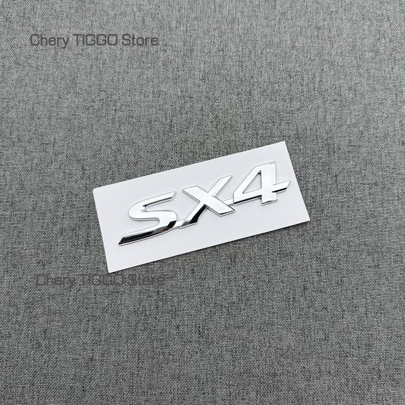 Car Accessories Emblem Badge Car Stickers Decal for SUZUKI SWIFT ALTO ALTO SX4 VITARA ALIVIO S CROSS Letter Rear trunk Sticker