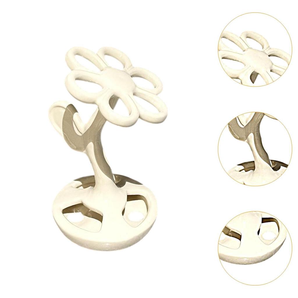 Ceramic Toothbrush Holder Modern Multiuse for Washroom Bathroom Household