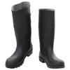 VidaXL Bottes de pluie noir taille 38-46 PVC