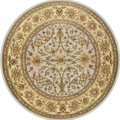 Retro Boho Round Carpet Rugs and Carpets for Home Living Room Decor Lounge Area Rug Large Persian Luxury Decoration Bedroom Mat