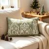 Breathable Christmas Pillowcases Sofa Home Decor Throw Pillow Case  for Sofa Couch Living Room