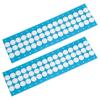 48 Stück wasserdichte 20 mm hydrophobe, atmungsaktive Membran, steriler Netzmembranfilter, steriler Deckel
