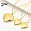Photo Storage Necklace Heart Locket Pendant Frame Promise Love Keepsake