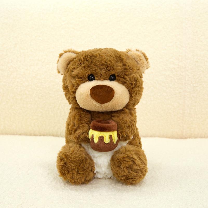 

Cute Bear Plush Toy Cute Cartoon Doll Grab Machine Doll Children s Birthday Gift Ornaments As shown in the picture