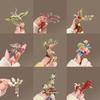 Ancient style auspicious clouds peony flower brooch elegant temperament high-end fashion corsage cheongsam Hanfu suit pin accessories