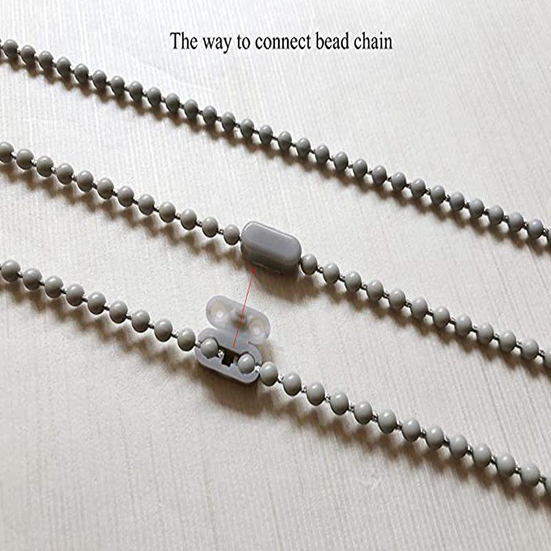 Cost Effective Roller Blinds Pull Cord Connector 10/20Pcs Curtain Chain Connector for Bulk Home Window Blind Maintenance Use