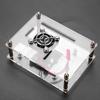Acrylic PMMA Enclosure Box Protective Case Cooling Fan for Raspberry Pi 2 3 Model B and Pi B