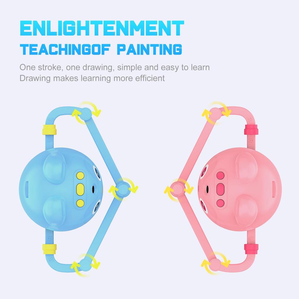 Cross-border Smart Painting & Scanning Robot for Kids - Educational Growth Drawing Toy