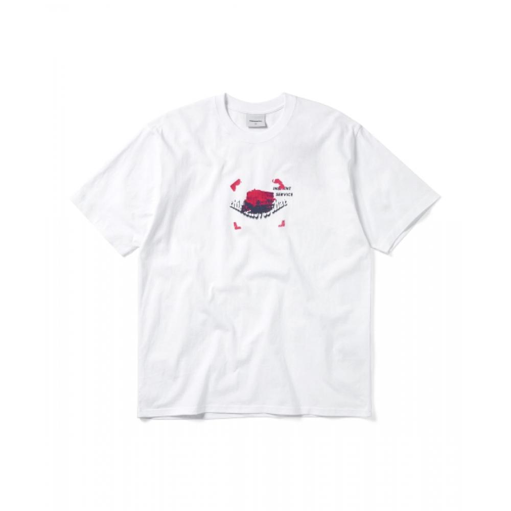 Thisisneverthat Snowplow Tee White Model XL