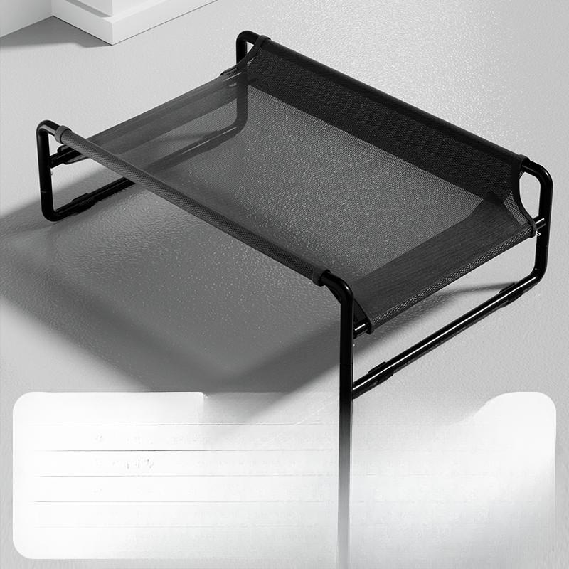 

Собачья будка для всех сезонов, раскладушка для собак, съемный и моющийся коврик для логова, летний золотистый прохладный мех для большой собаки, коврик для собак XS-61 * 46 * 21cm