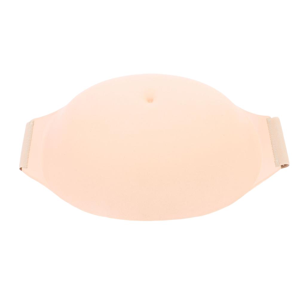 Pregnant Belly Bump Memory Foam Realistic Artificial Belly for Parties Stage Performance