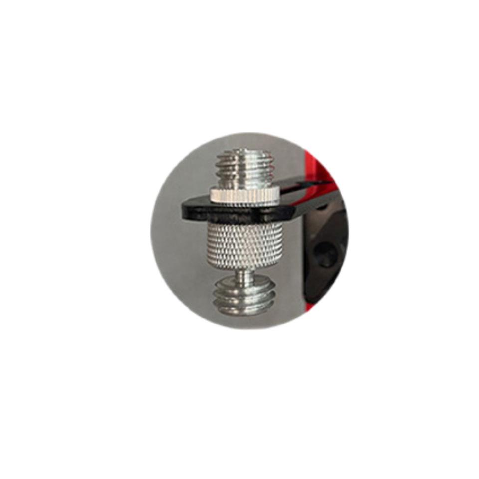 Infrared Wall-Mounted Universal Woodworking Bracket with Round Rod