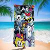 Game U-Undertales Bath Towel Microfiber Soft Water Absorbing Breathable For Girl Kids Decorative Cartoon Beach Towel