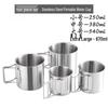 ToChef 304 Stainless Steel Camping Cup Set