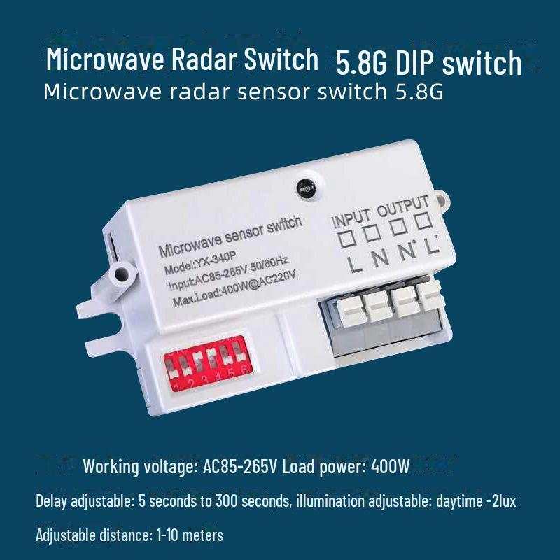 Infrared Sensor Ceiling Light with Radar Induction and Wide Pressure Delay