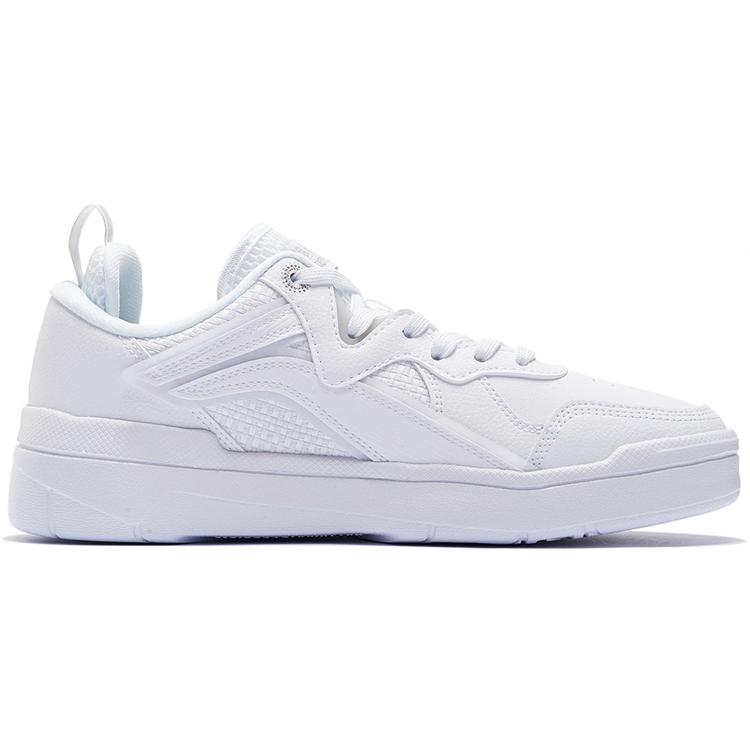 New LiNing Wave Lite Low Top Skateboard Shoes Men's White AGCS097-1