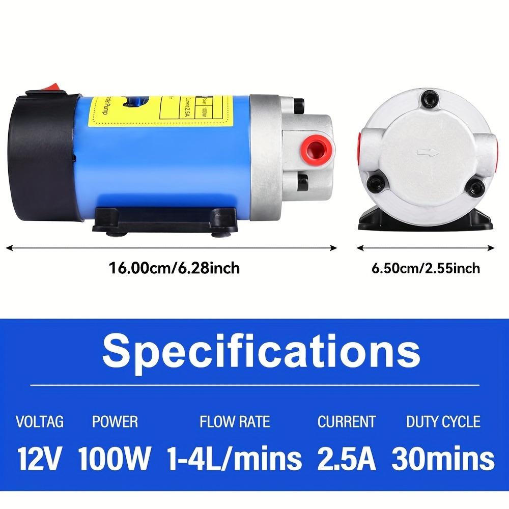 Electric Oil Pump - Portable 24V Car Oil Extractor Transfer Pump Oil/Crude Oil Fluid Suction Pump Fuel Engine Oil Extractor Siphon Tool