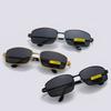 Metal Sunlight Glasses Men Sunglasses Classical Fashion Glasses UV400 TAC Lens Sunglasses Outdoor Activities Men's