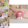 Adorable Cat Plush Toy Sitting Position Soft Stuffed Animal For Kids Gifts