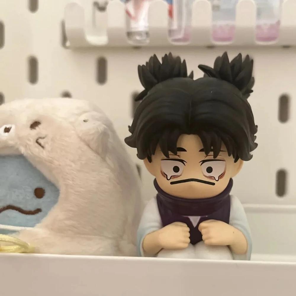 In Stock Jujutsu Kaisen Q Version Crouching Crying Choso Anime Figure Desktop Decoration Toy Gift For Anime Lover Model Pvc Doll