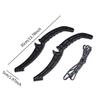 1 Pair Ski Sleds Brake Pads Non Slip Ski Brake Pads Handle Features Plastic Winter Adventures Crafted for Slide Outdoor Sports