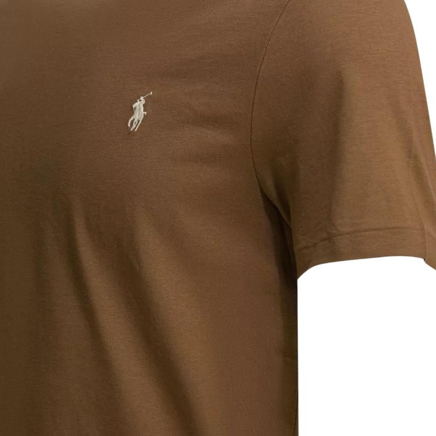 Polo Ralph Lauren Embroidered Logo Crew Neck Short Sleeve T-Shirt Men Tops 710671438-536