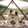 Beach Picnics Mat Outdoor Campings Tassels Blanket Ethnic Bohemian Striped Blanket for Sofa Travel Rugs Christmas Gift