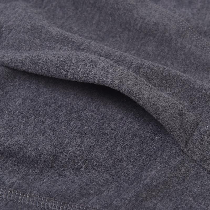 Yuyue Men's Silk Thermal Underwear Set: Spring/Autumn German Cashmere Velvet Top & Pants, Large Size.