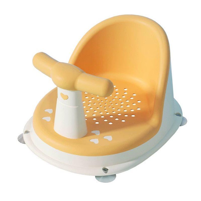 Anti Slip Baby Tub Seat Bathtub Pad Mat Chair Safety Newborn Toddler Infant Care Children Bathing Shower Chair
