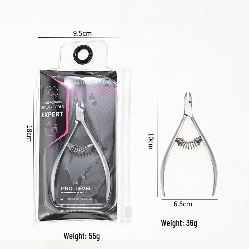Ukraine Classic Russian Style Stainless Steel Cuticle Nippers - Small Blade Nail Art Tool