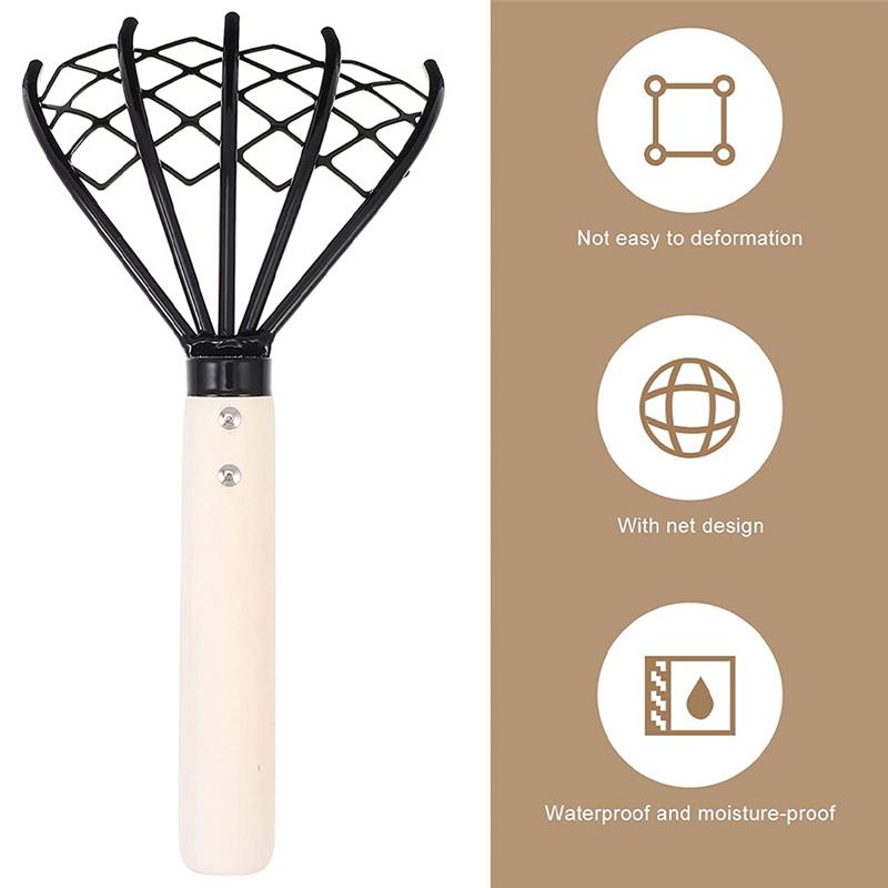 Five-Claw Rake Scarifying Tool Seafood Shell Rake NONE