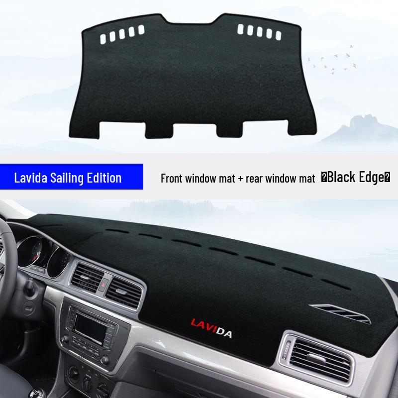Volkswagen Lavida Dashboard Sunshade: Light-Blocking Console Pad for Interior Protection, Sharp Edition 24 Voyage.