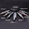 Engaging 4d Assembled Battleship Warship Model Craft For Young Military Enthusiasts