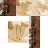 2023 Trendy Asymmetrical Earrings Gold Chain Faux Pearl Dangle For Women
