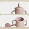 Heat-resistant Baby Straw Cup 180ml Baby Training Cup Household Feeding Cup  Milk