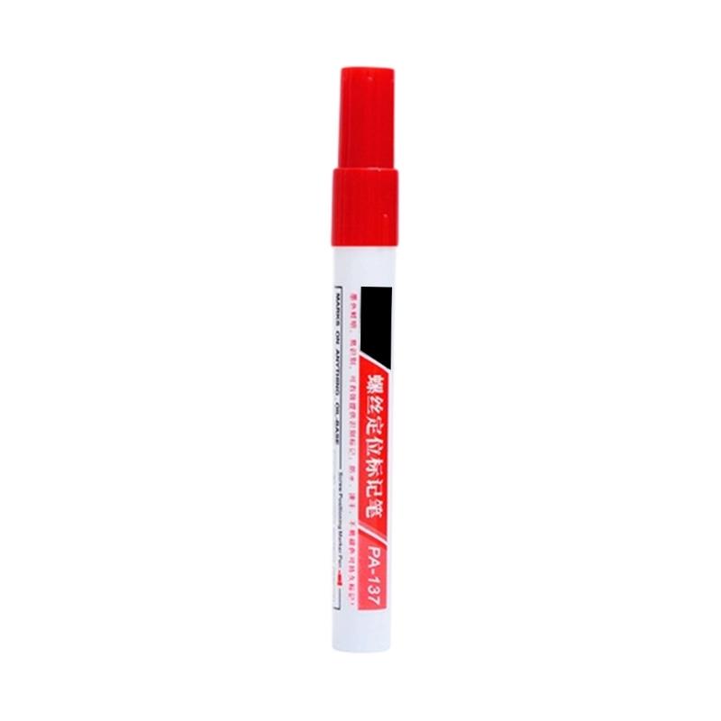 Industrial Screw Marking Pen 3mm Round Tip Portable Screw Marking Paint Marker Pen For Positioning On Metal Plastic