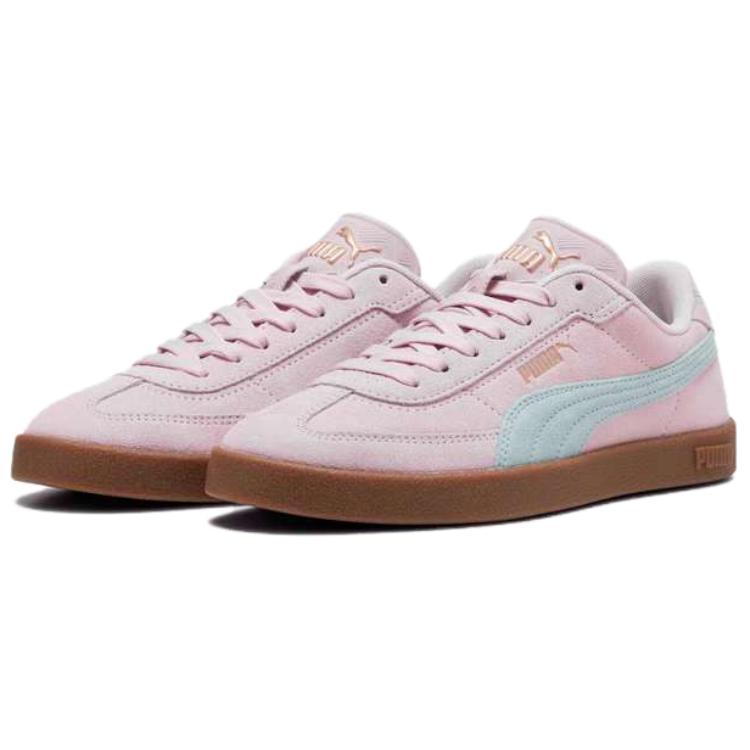 Puma Club II Era Suede Retro Casual Low Top Sneakers Unisex Sneakers Rose-Red 400717-06
