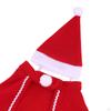 Pet Christmas Costume Cape Cloak Hat Dress up Cosplay Clothes Dogs Cats Festival Supplies