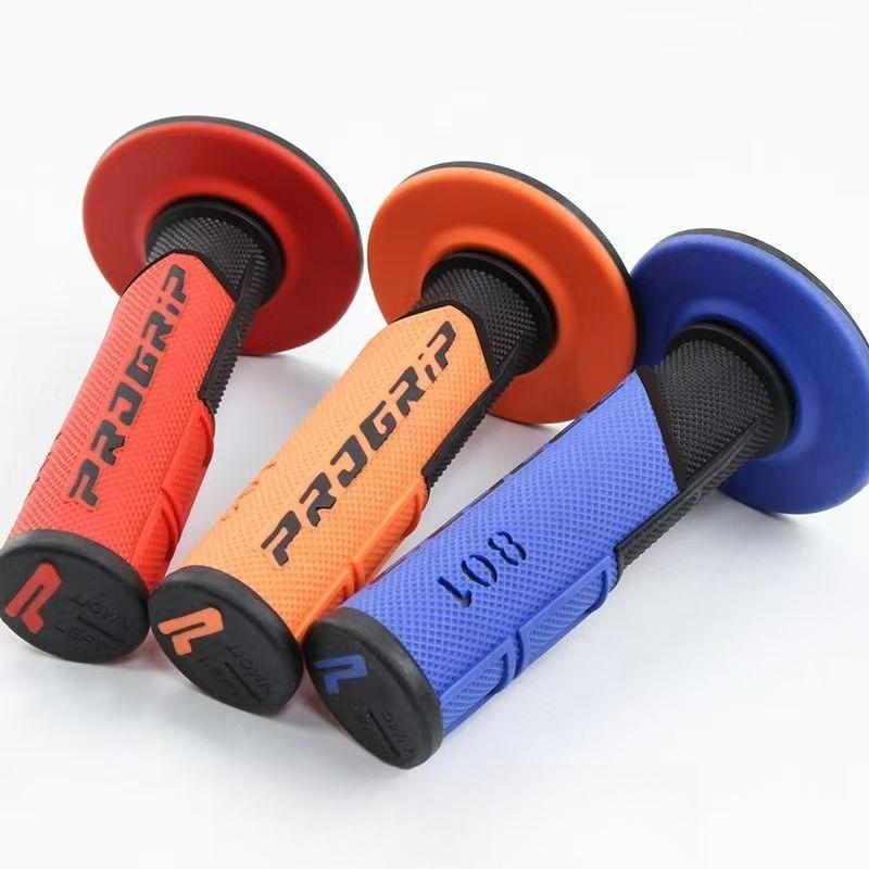 Motorcycle Grips Handle Bar 7/8 "22 24mm Universal Pit Bike Motocross Motorbike Rubber GEL Grip 7 Colors Motorcycle handlebar 5