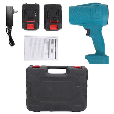 21V Cordless Blower, Car Dryer Portable Air Duster with 2 Rechargeable Batteries, Variable Speed Leaf Blower for Car