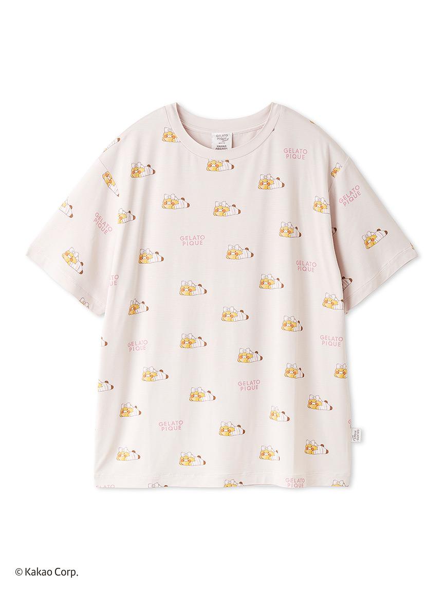 Gelato Pique [Kakao Friends] Ryan & Chunsik T-Shirt Pwct251250 Blu/Pnk